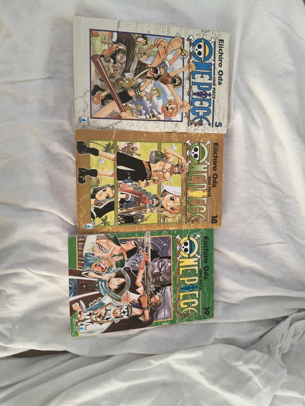 Manga One Piece bianco
