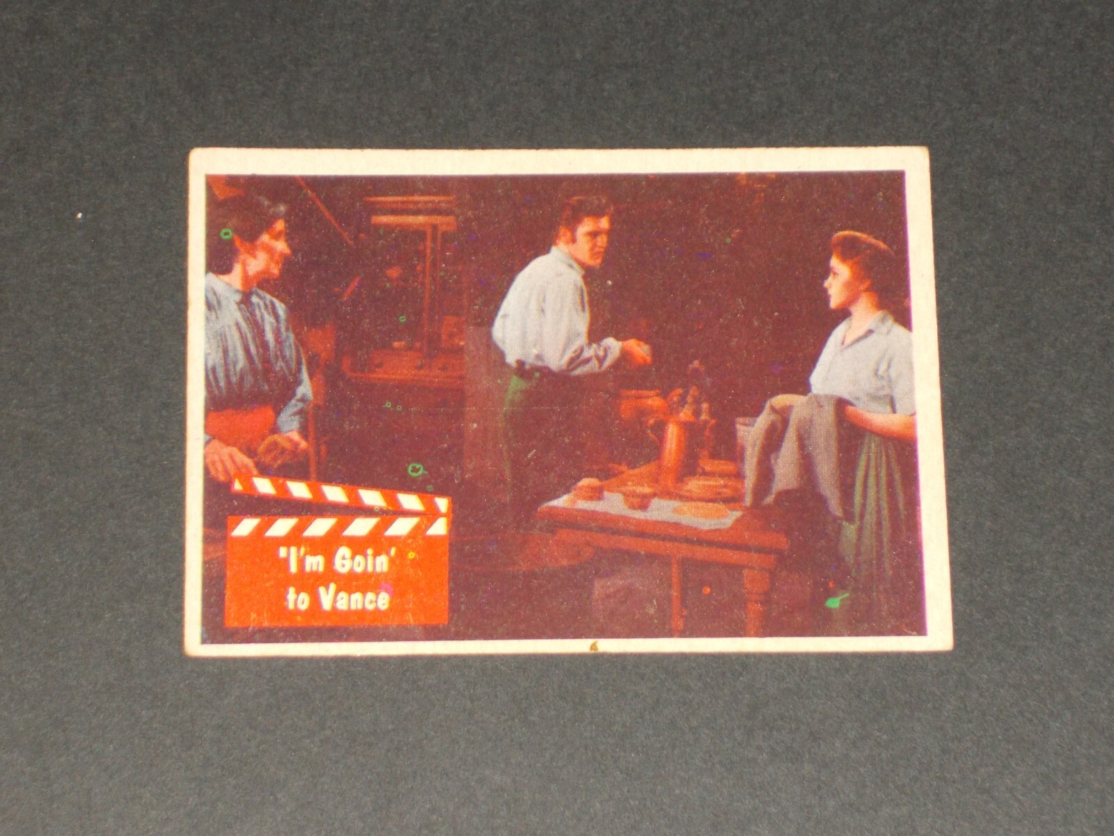 Elvis Presley (R710-1) Topps 1956, #57, SET BREAK, CARTA ESTREMAMENTE BELLA!!