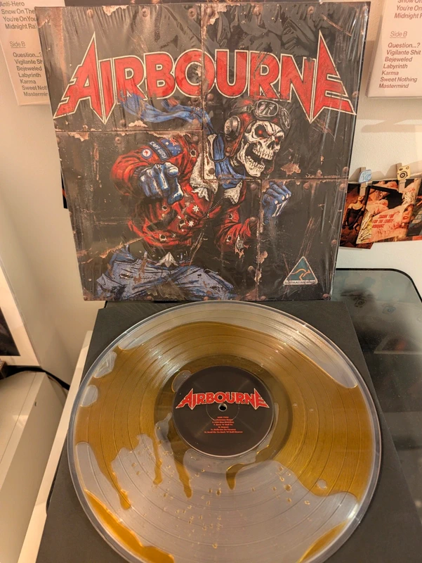 Airbourne - Airbourne Limited Liquid Vinyl - 2000 copies Worldwide
