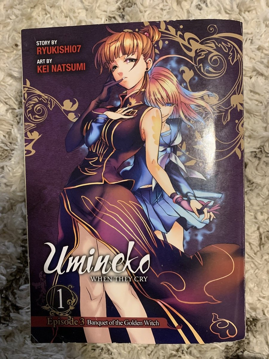 Umineko When They Cry Episodio 3 Vol 5 Banchetto della Strega d'Oro Manga Inglese