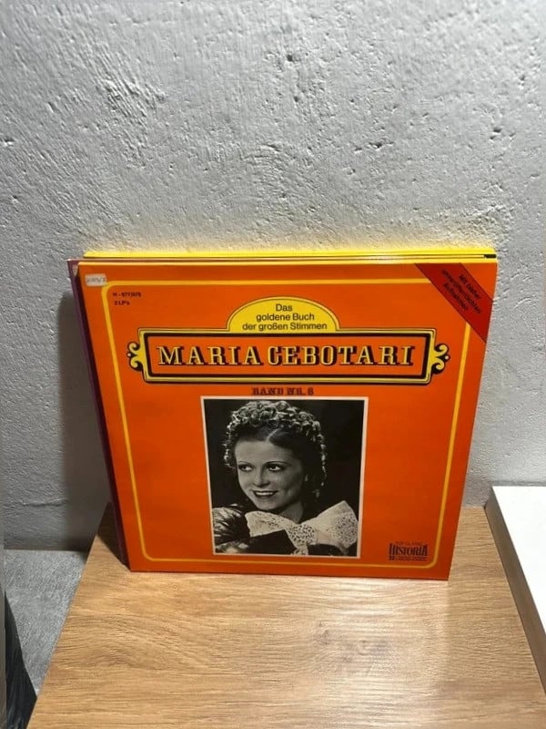 Maria Cebotari Vinyl LP – Das goldene Buch der großen Stimmen