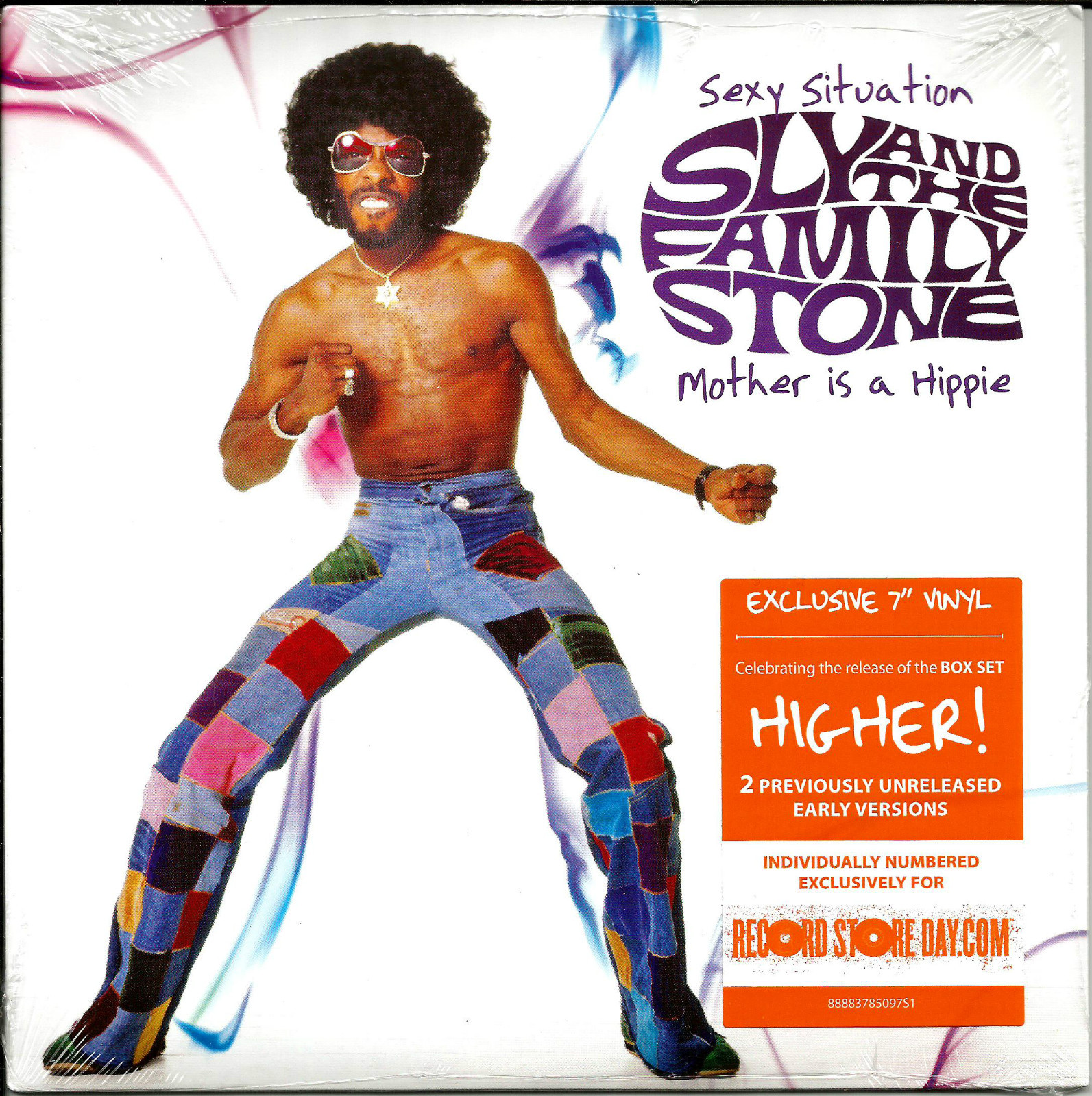 SLY AND THE FAMILY STONE Sexy Unreleased NUMBER 7 INCH Vinyl Black Friday RSD