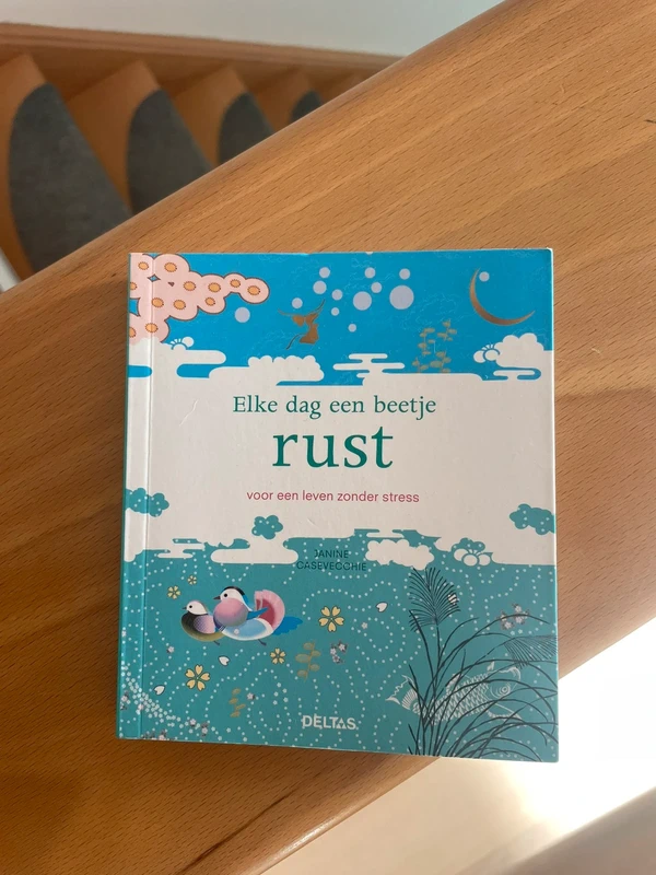 Boek: elke dag een beetje rust