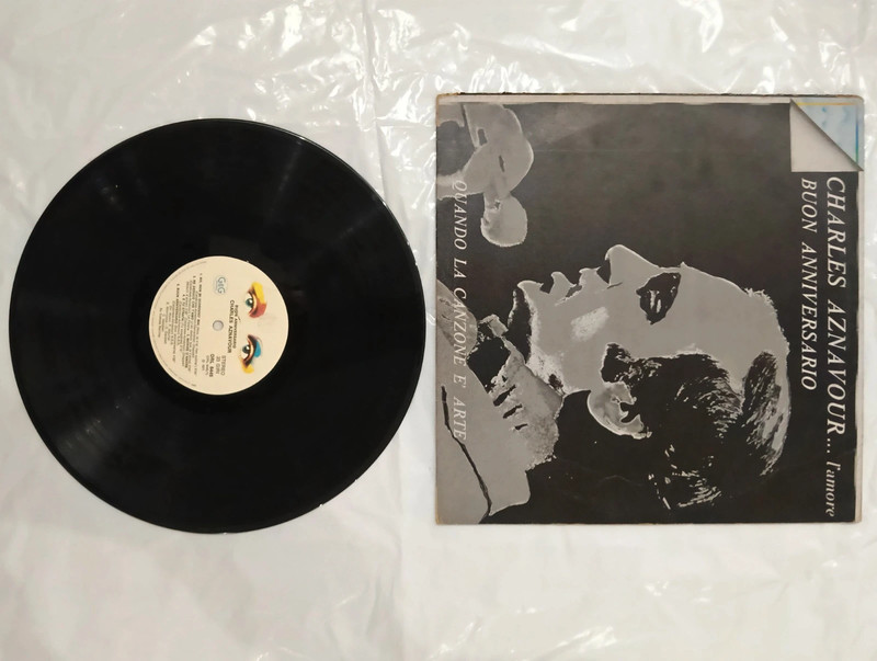 Charles Aznavour – Buon Anniversario L'Amore Vinile LP Orizzonte