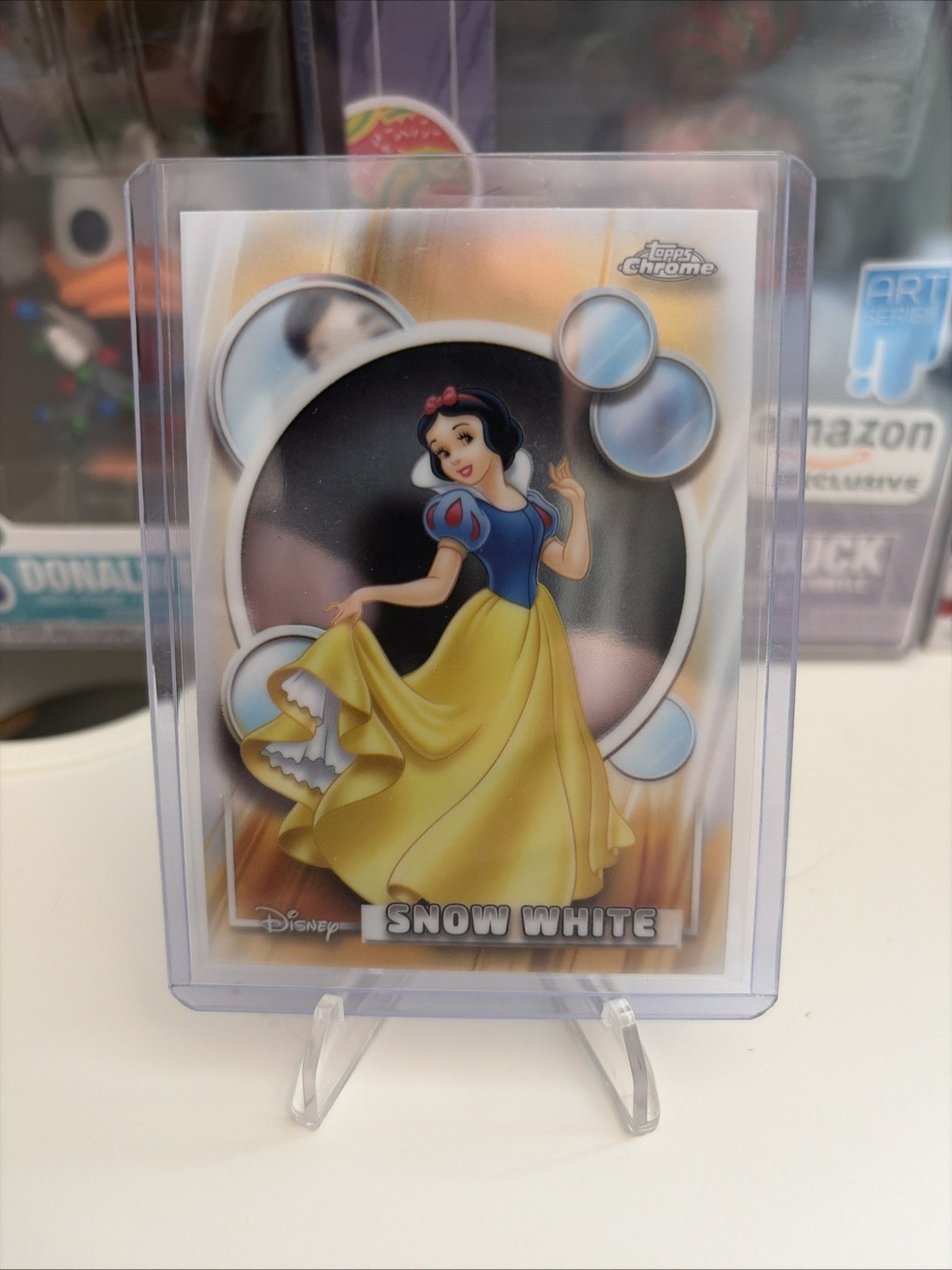 2026 topps cromo disney bianco neve #1 base