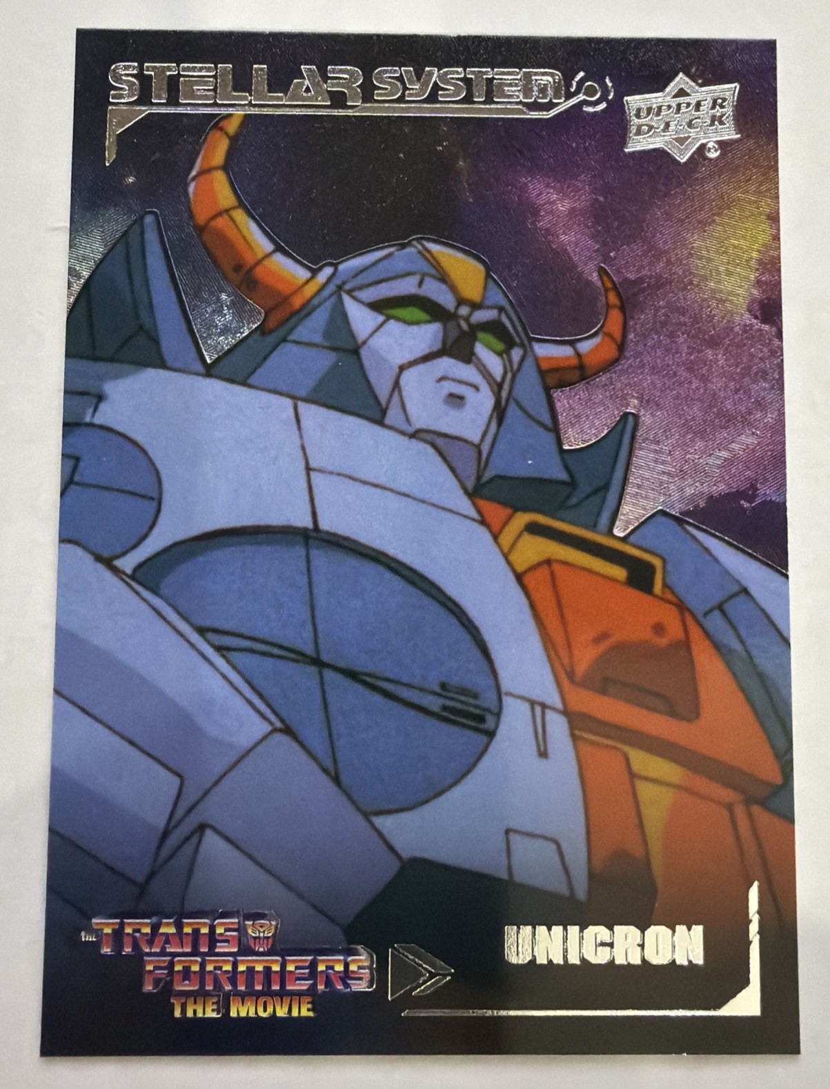 2026 Upper Deck Transformers The Movie 40th Unicron Stellar System SS-8 RareCard