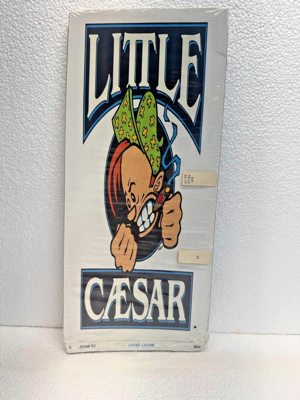 Little Caesar Geffen DGC CD Long Box LONGBOX NO CD 1989 Shrink