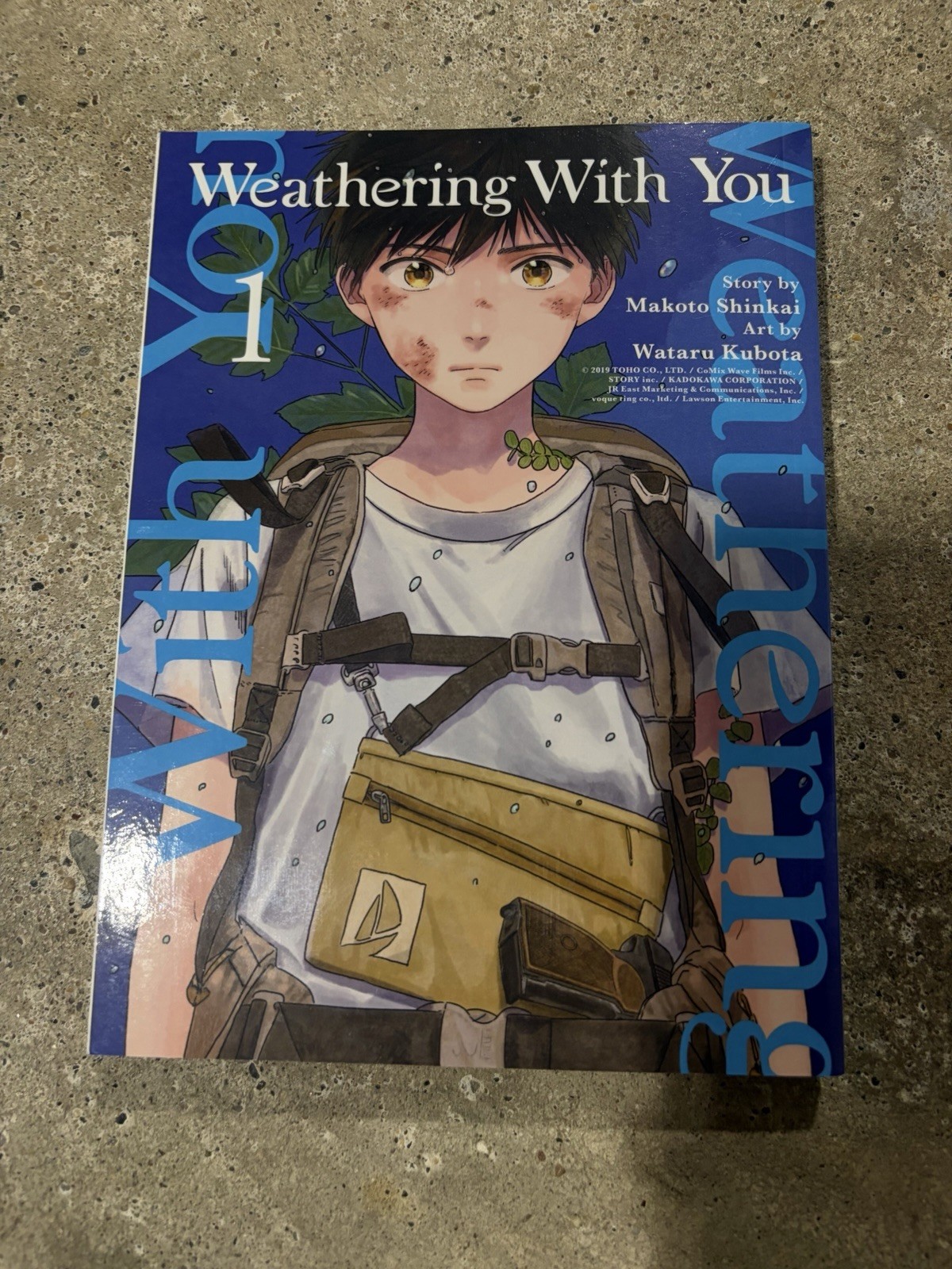 Weathering With You Vol 1 Manga Trade tascabile di Makoto Shinkai, Wataru Kubota