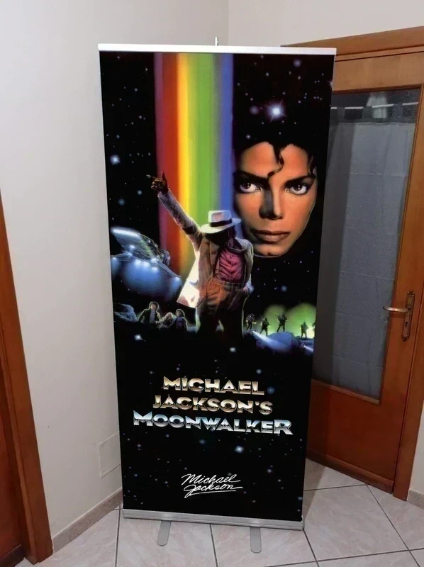 Roll-up Michael Jackson "Moonwalker"