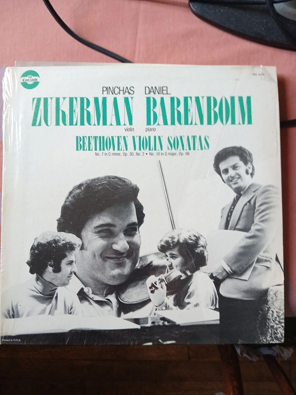 Vinyle sonates 7 et 10 beethoven violon