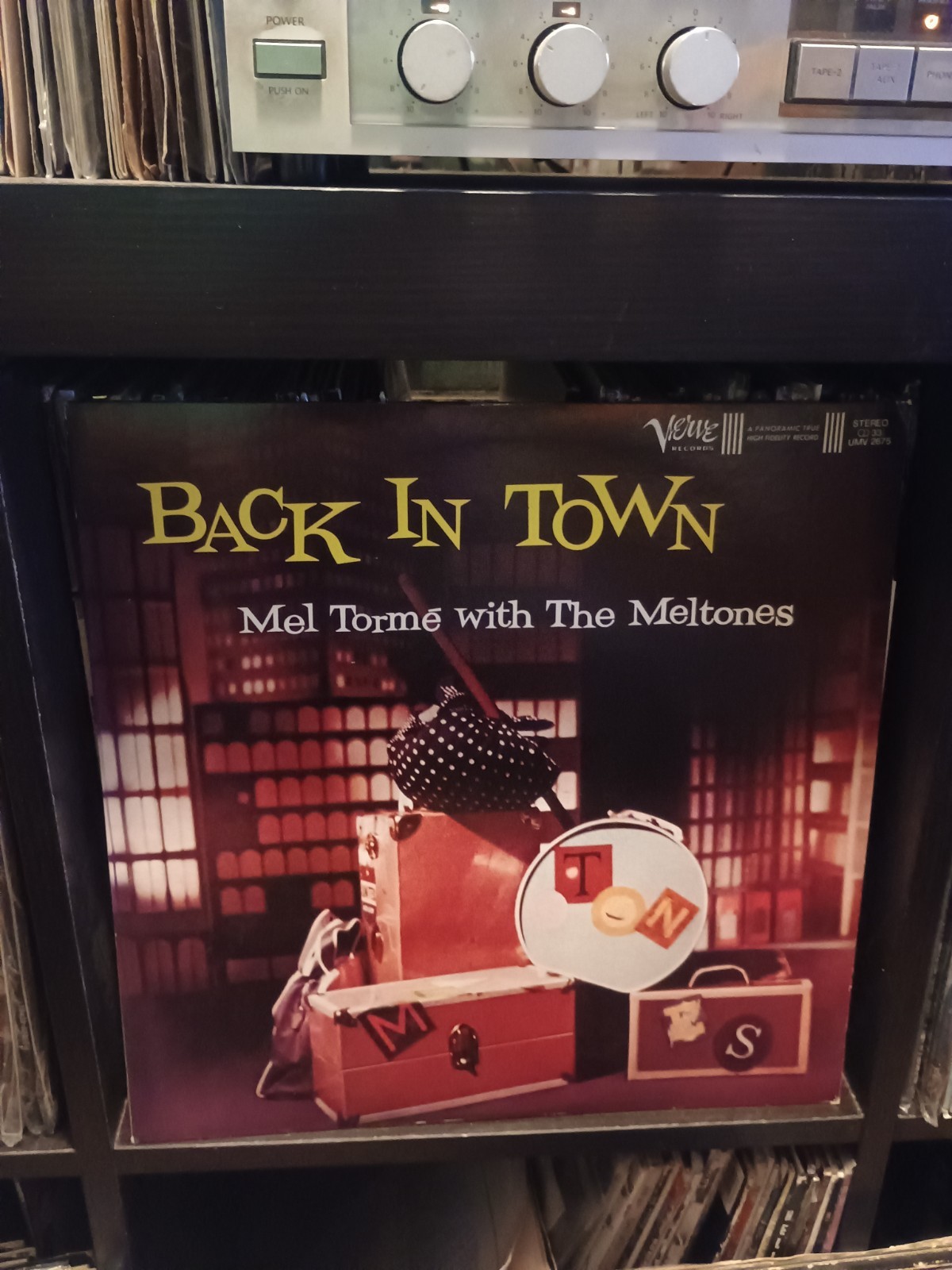 Mel Tormé With The Meltones – Back In Town - VERVE RECORDS UMV 2675 - EXCELLENT