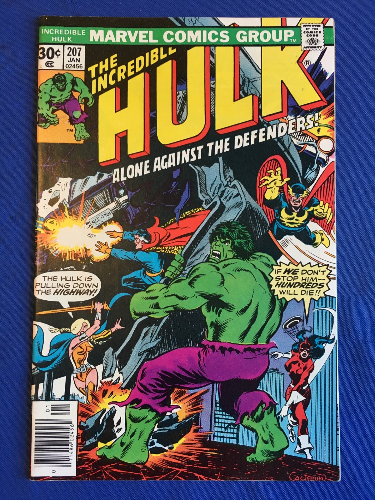 Incredible Hulk #207 VFN (8.0) MARVEL ( Vol 1 1977) (C)