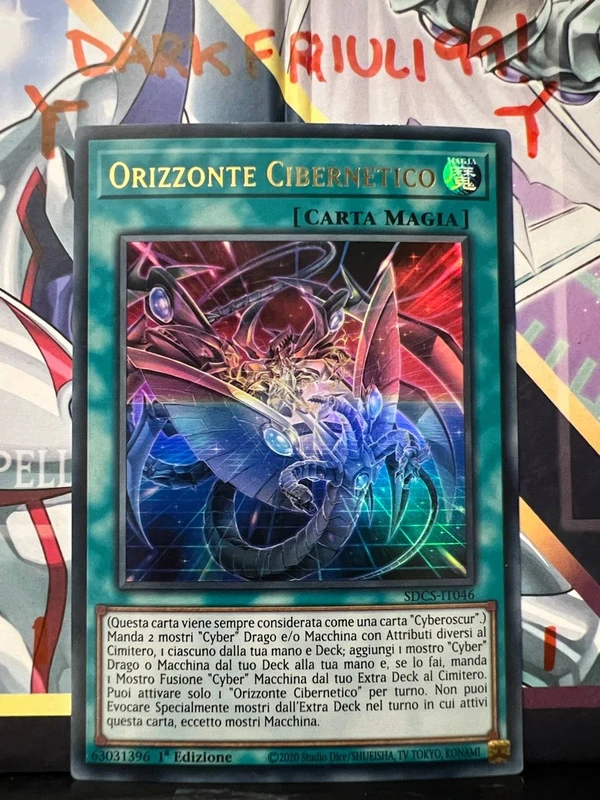 YuGiOh - Orizzonte cibernetico SDCS-IT046 ultra rara