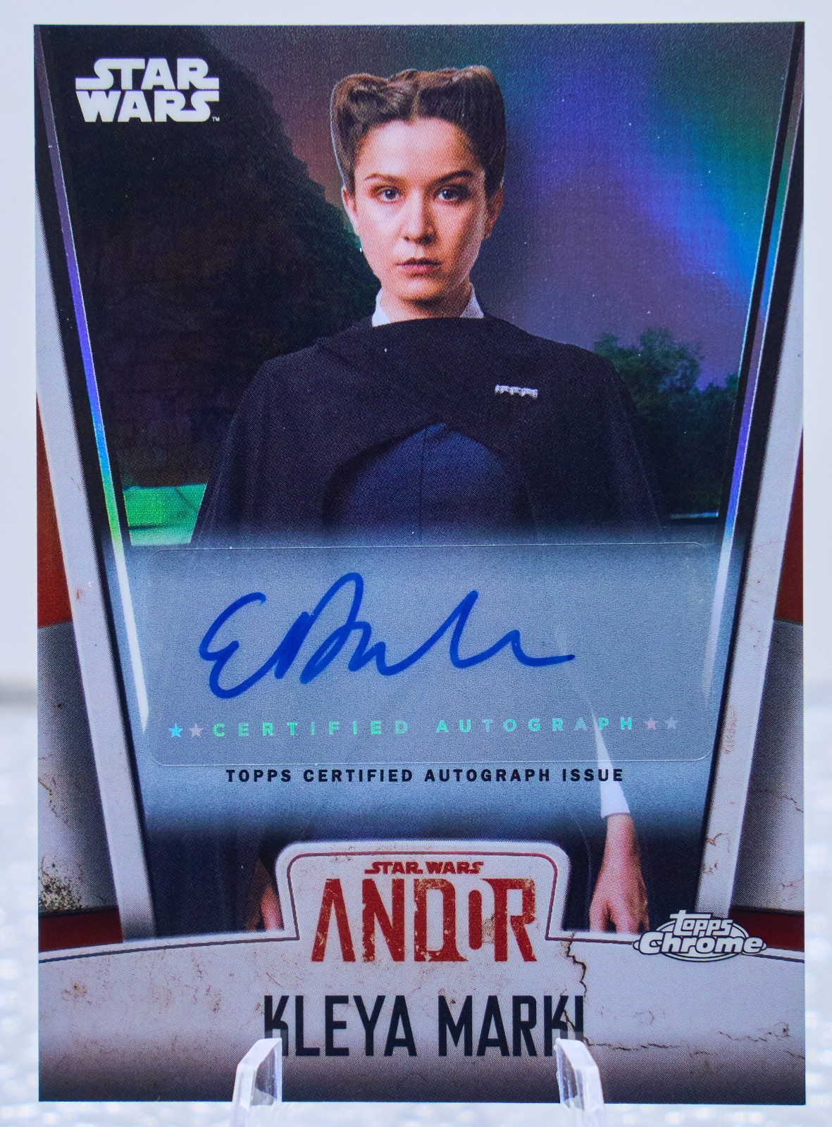 2026 Topps Star Wars Chrome Andor Season 2 Auto Elizabeth Dulau as Kleya Marki