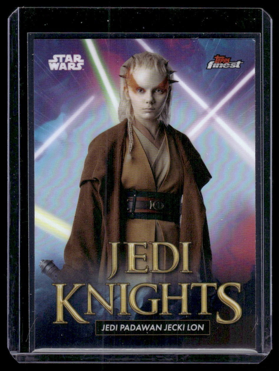 2025 Topps Finest Jedi Knights Jedi Padawan Jecki Lonborg