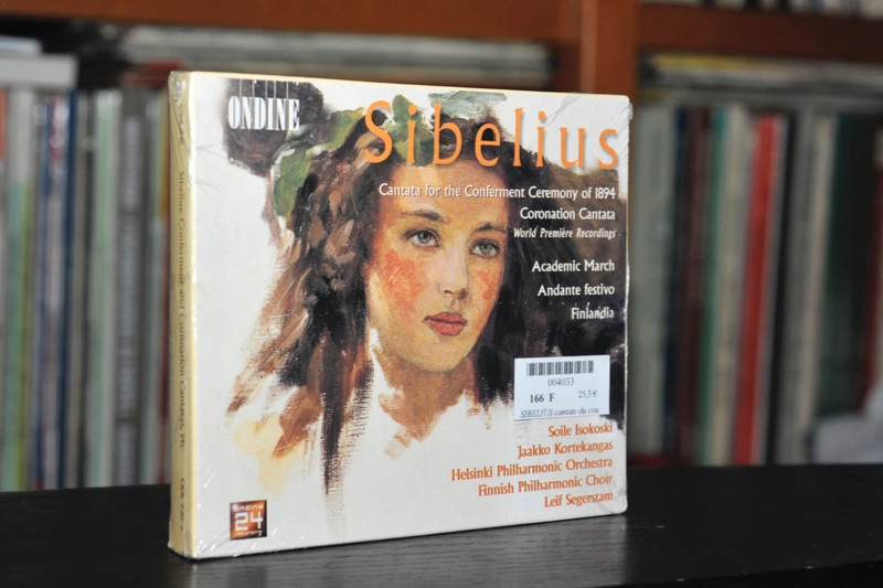 Sibelius : cantata for the  conferment ceremony (1894), Finlandia *L; Segerstam *Ondine sealed