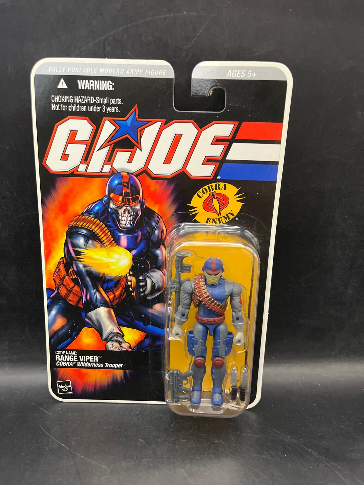 GI Joe ARAH 2005 Range Viper COBRA Wilderness Trooper