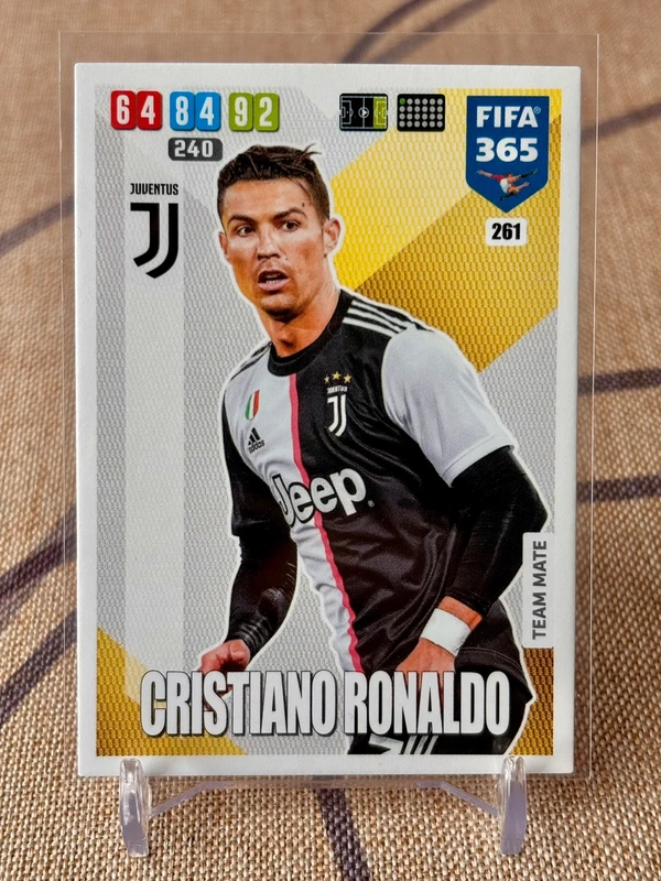 Cristiano Ronaldo 🇵🇹 Team Mate Juventus Panini FIFA 365 Adrenalyn XL 2020