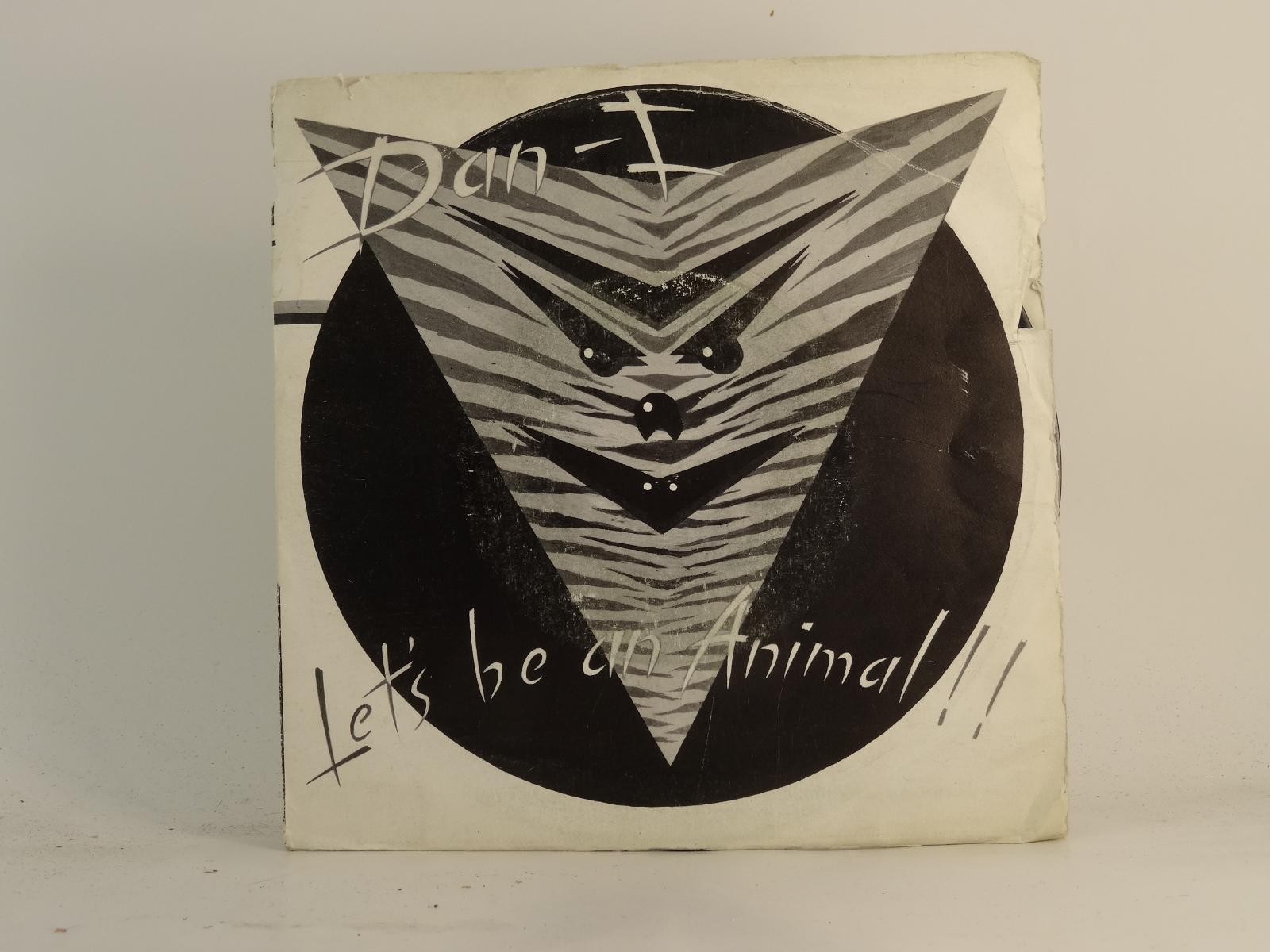 DAN-I LET'S BE AN ANIMAL (78) 2 Track 7" Single plus Picture Sleeve AURA