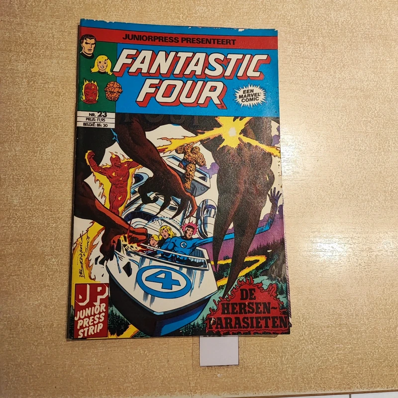 Fantastic Four nr23 de hersen parasieten.