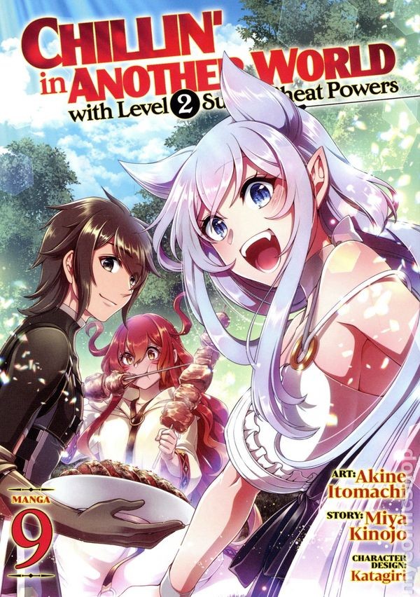 Chillin' in Another World con Livello 2 Super Cheat Powers GN Manga #9 quasi nuovo 2024