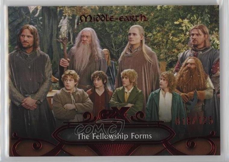 2022 Cryptozoic CZX Terra di Mezzo Rosso 18/125 The Fellowship Forms #26 2rz