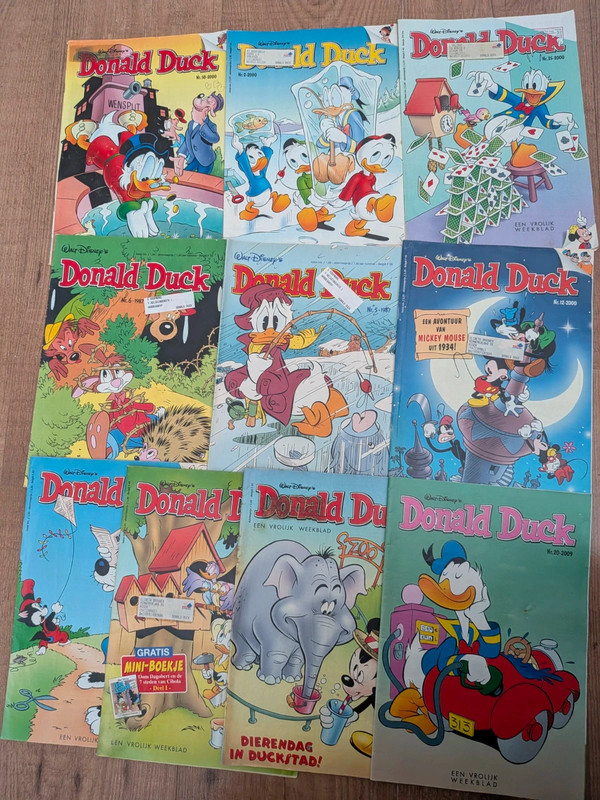 10x Donald Duck Weekblad mix (0272*)