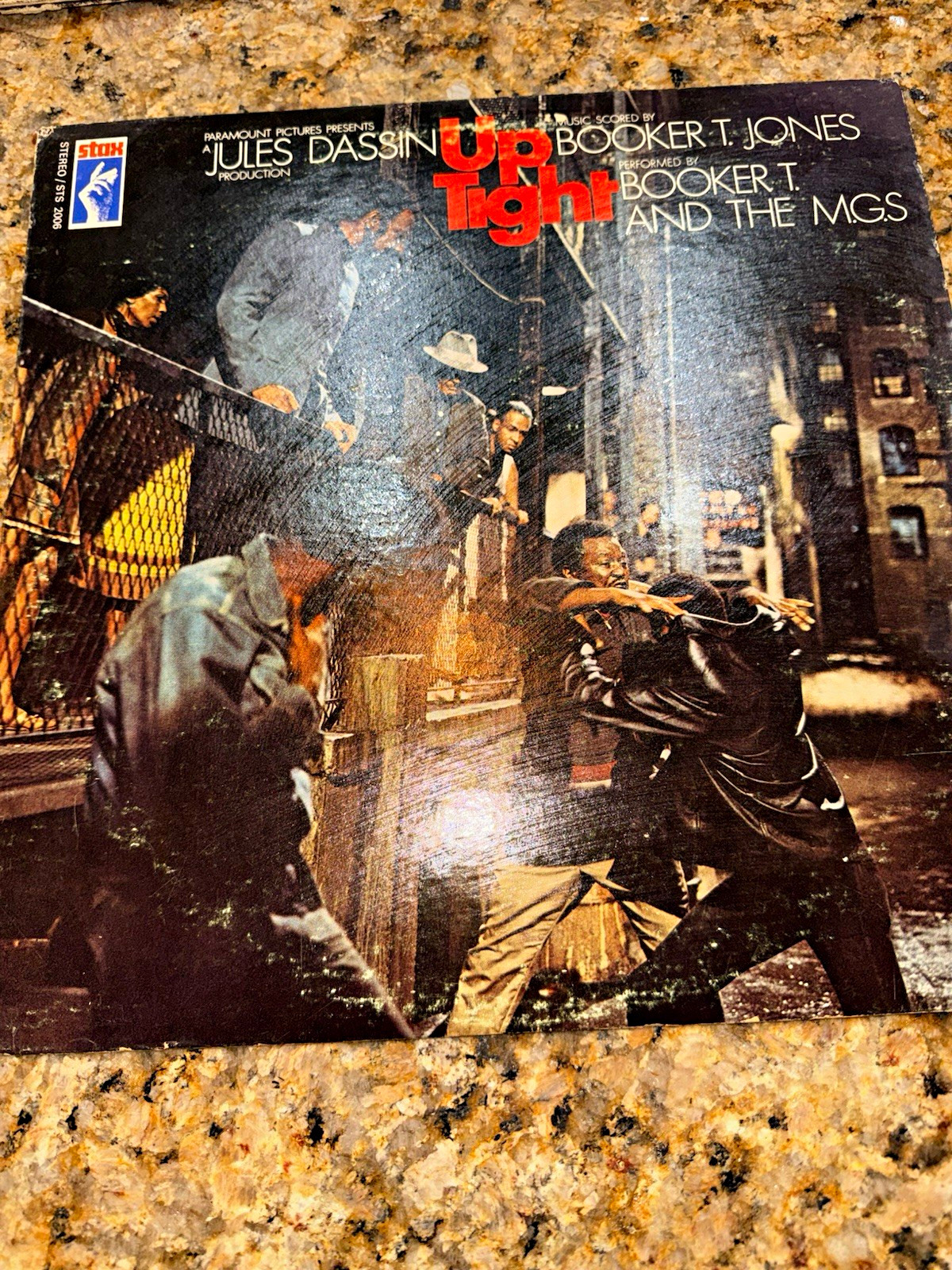 Booker T & The MG’s Uptight Soundtrack LP Stax STS-2006 Stereo Vintage Vinyl