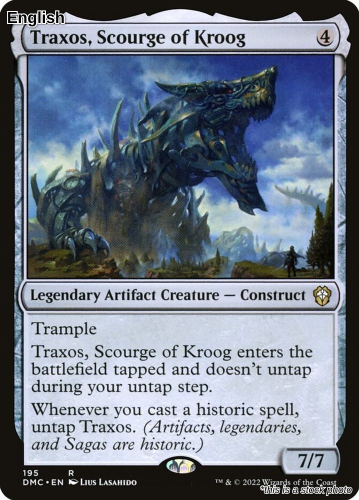 Traxos, Scourge of Kroog NM [DMC]