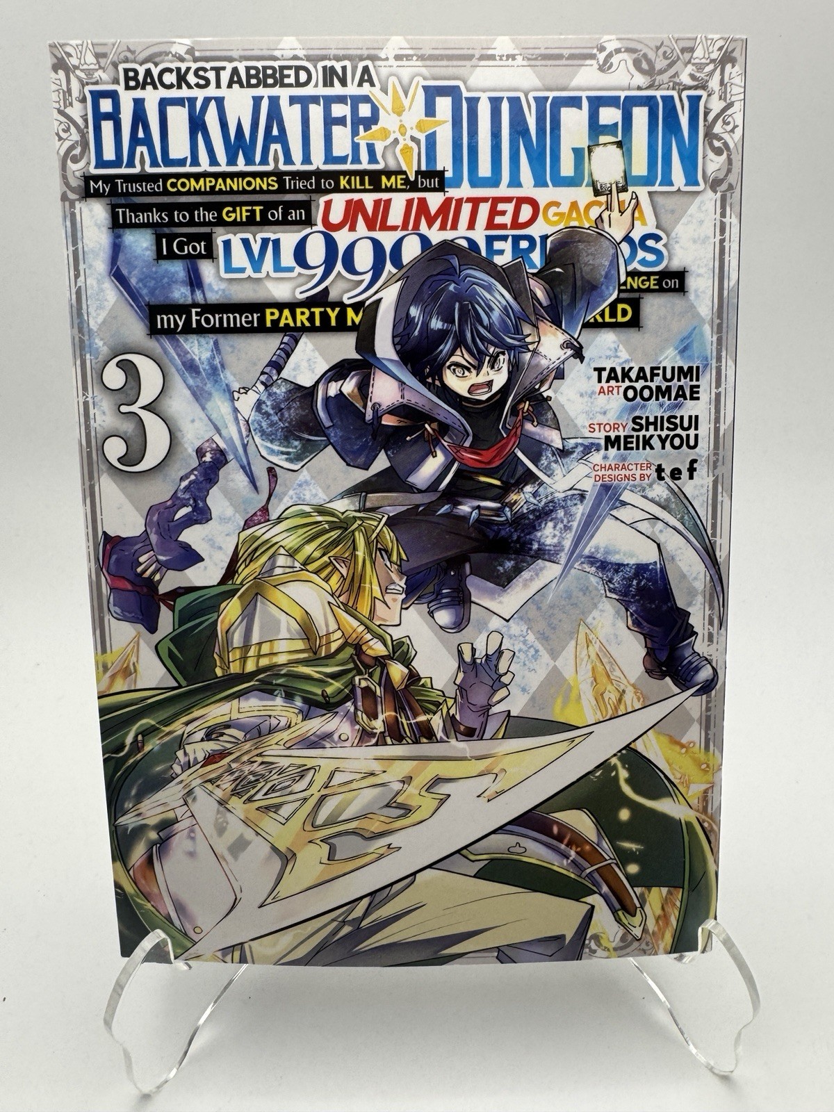 Backstabbed in a Backwater Dungeon Volume 3 Manga Vol Seven Seas [Inglese]
