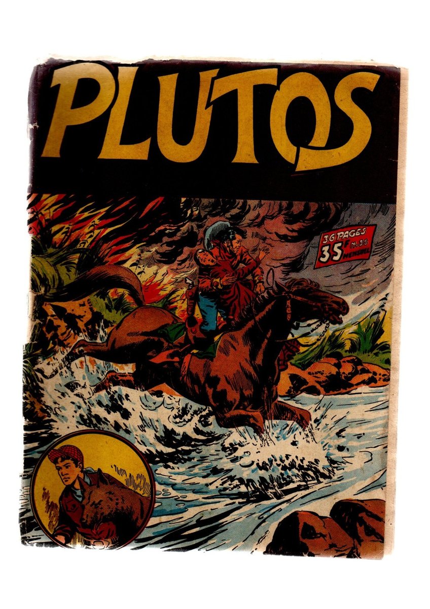 PLUTOS n°36. Editions LUG 1953.  Moyen état