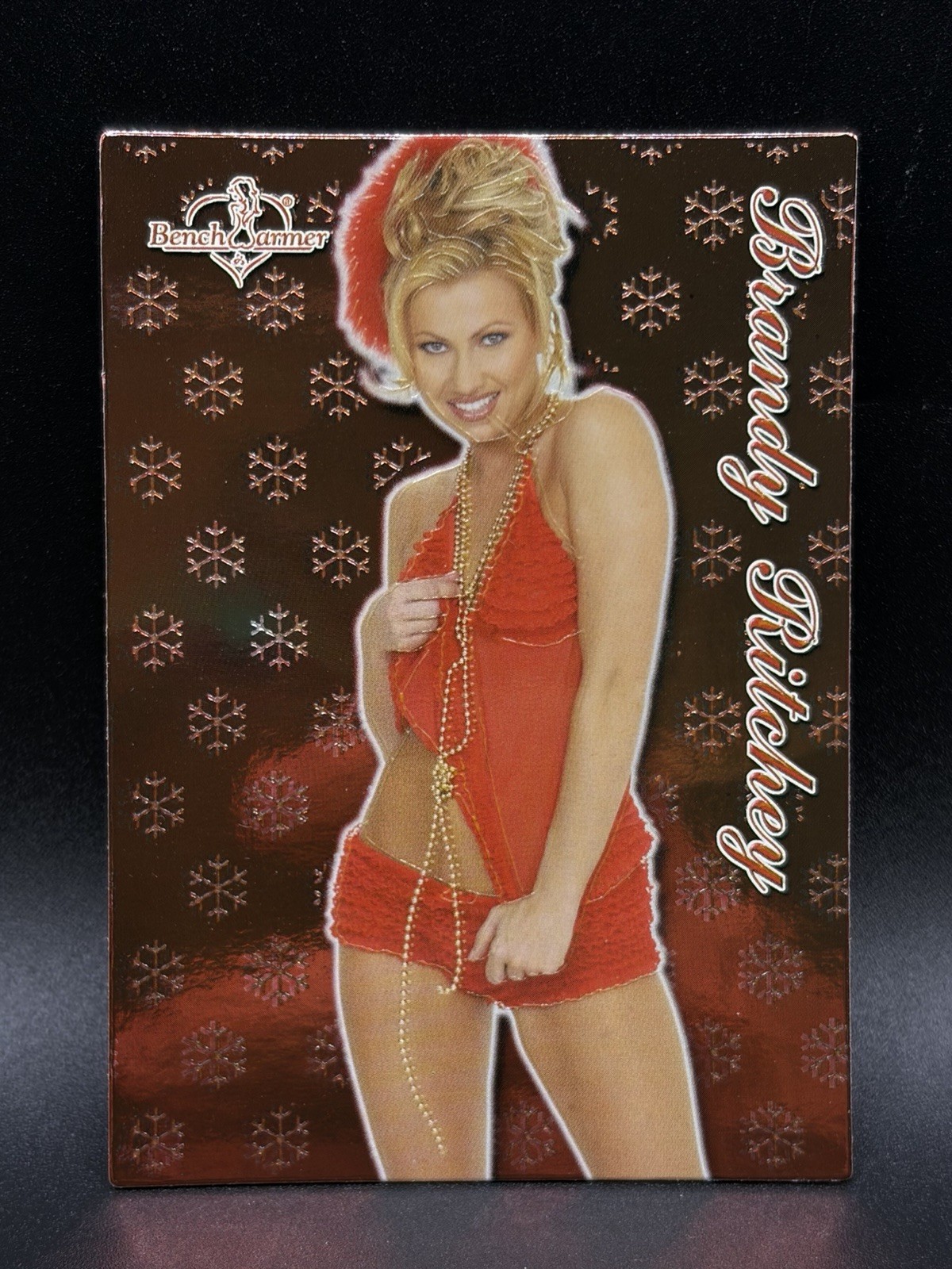 Brandy Ritchey Scalda Panca 2003 Holiday Foil Insert Card 8 di 10