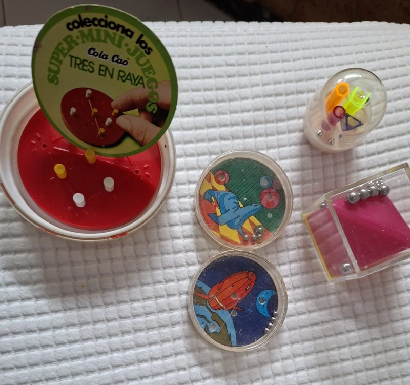 Mini juegos solitarios años 80-90