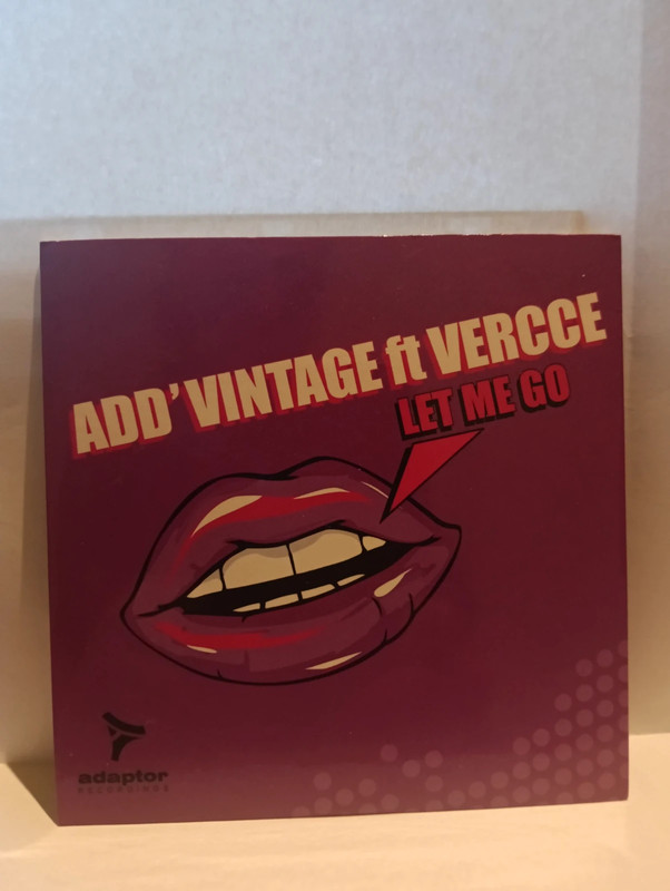 Add´Vintage ft Vercce - Let me go (cd single)