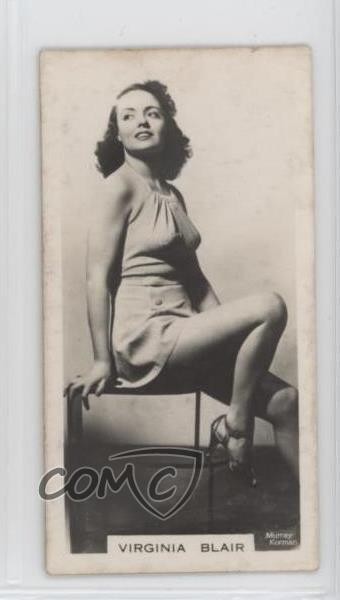 1939 Carreras Film and Stage Bellezze Tabacco Piccolo Virginia Blair #47 0pl9