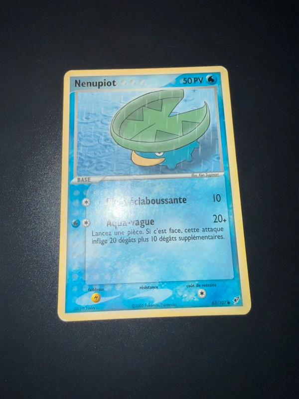 Carte Pokémon Nenupiot - 63/107 - ex deoxys - FR good