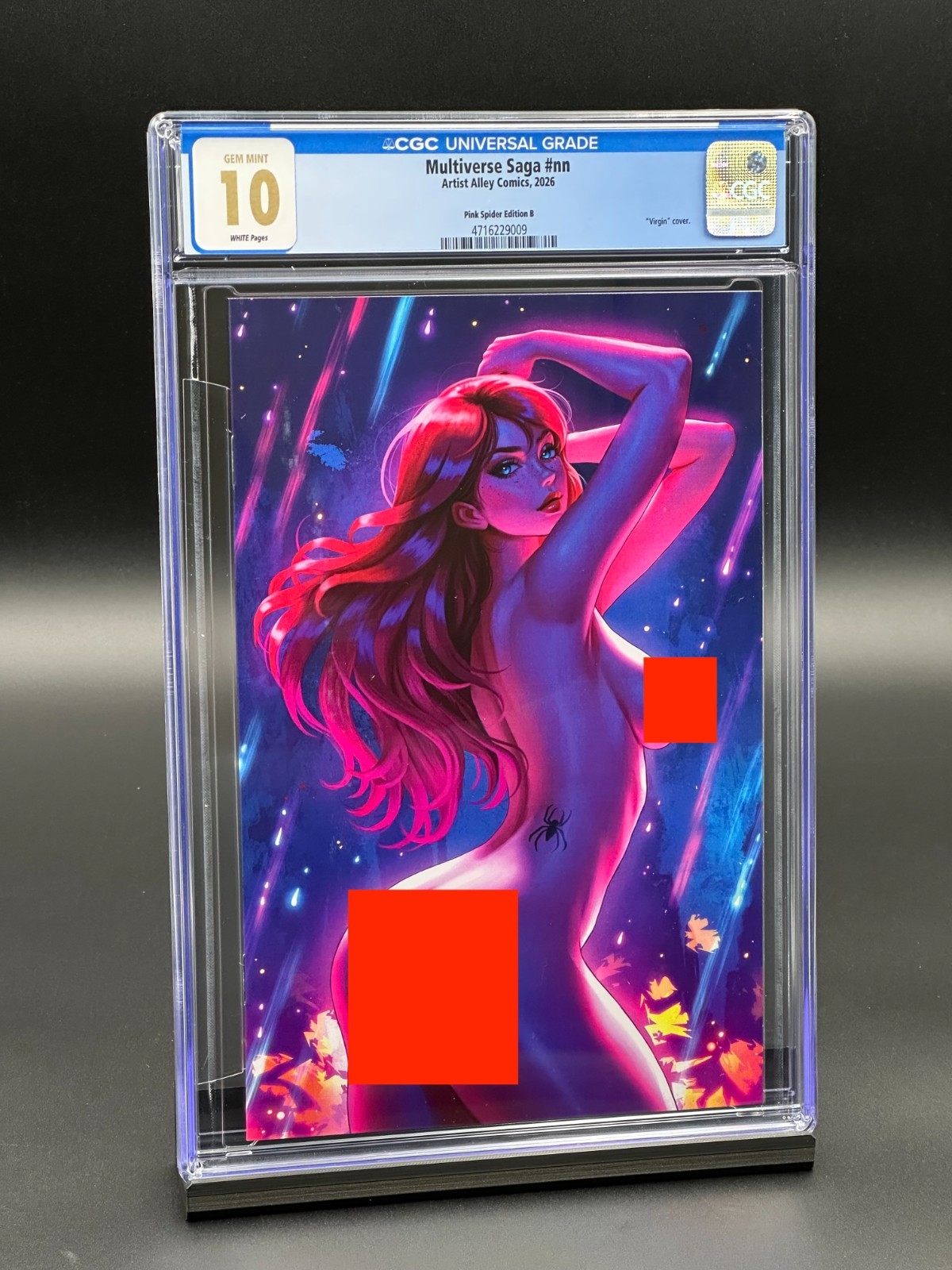 Multiverse Saga #nn CGC 10 (2026) - MJ Mary Jane - Ragno Rosa B - 18+