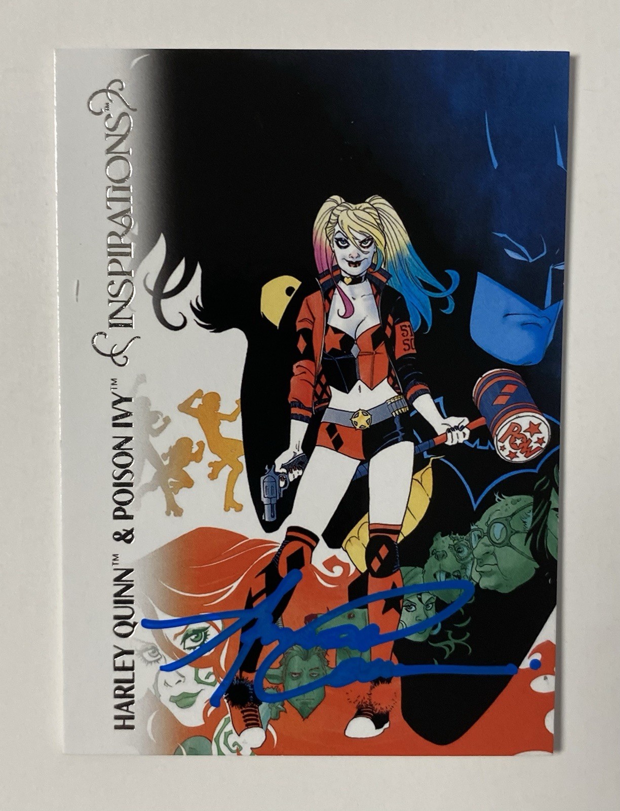 2026 Upper Deck DC Inspirations CREATORE AUTOGRAFO AMANDA CONNER HARLEY QUINN