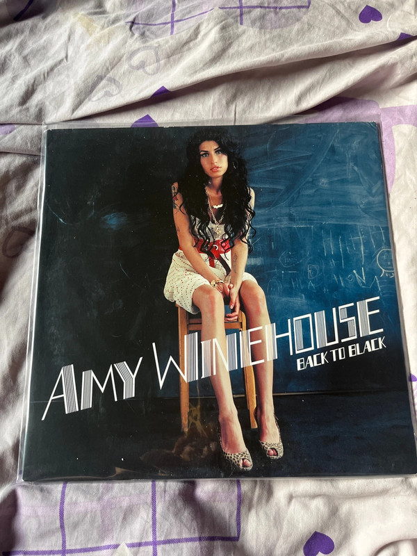 back to black - amy winehouse, black vinyl