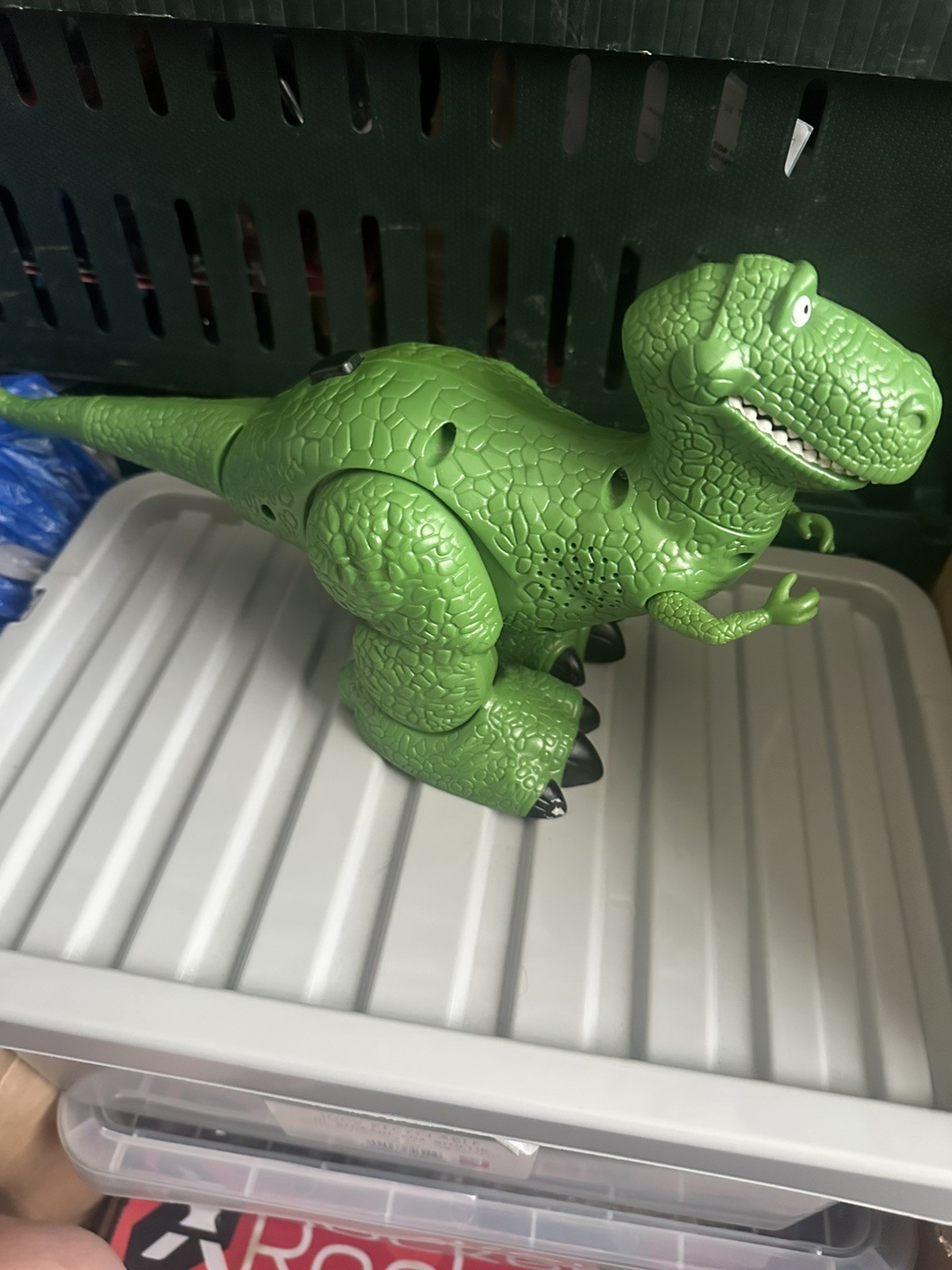 Action Figure Toy Story Walking Talking Rex di Mattel Disney Pixar Funzionante