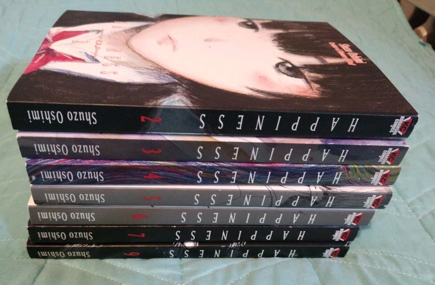Happiness Manga Serie Quasi Completa Volumi 2-7, 9 Inglese