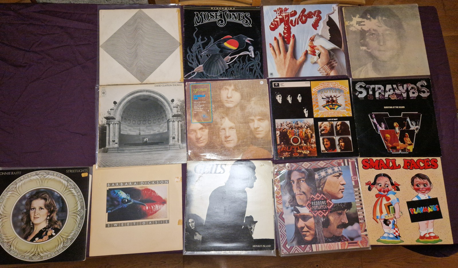 70s Pop Rock | Job Lot | 13 x LP | John Lennon Bonnie Raitt The Tubes | EST £89