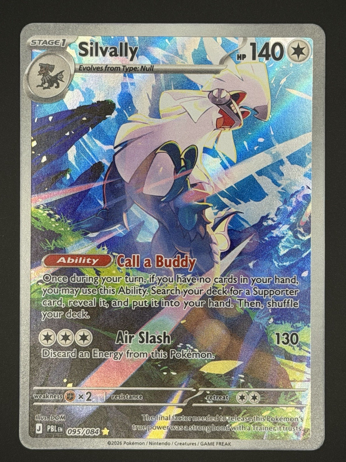 Pokémon TCG: Silvally (Illustrazione Rara) - 95/84 - ME: Pitch Black - NM 4