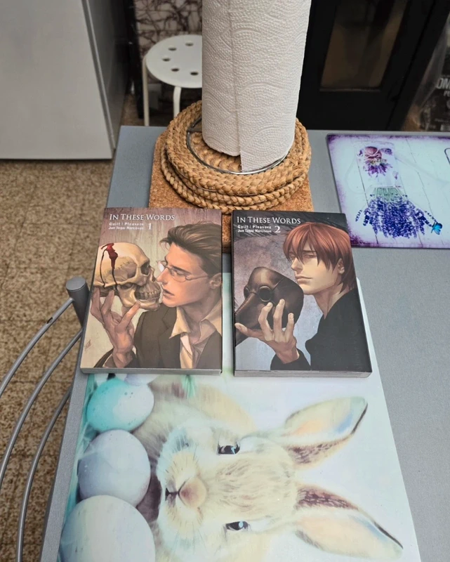 Livre/Manga "In these words" Tome 1 et Tome 2 Jun Togai Narcissus