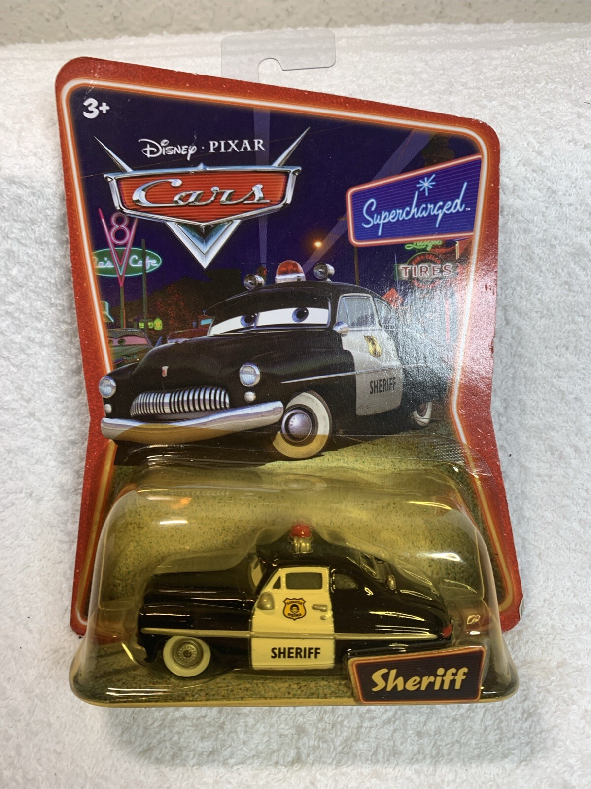 DISNEY PIXAR CARS Supercharged Toy Story Sceriffo 2007 Nuovo Più Auto Nel Mio Negozio