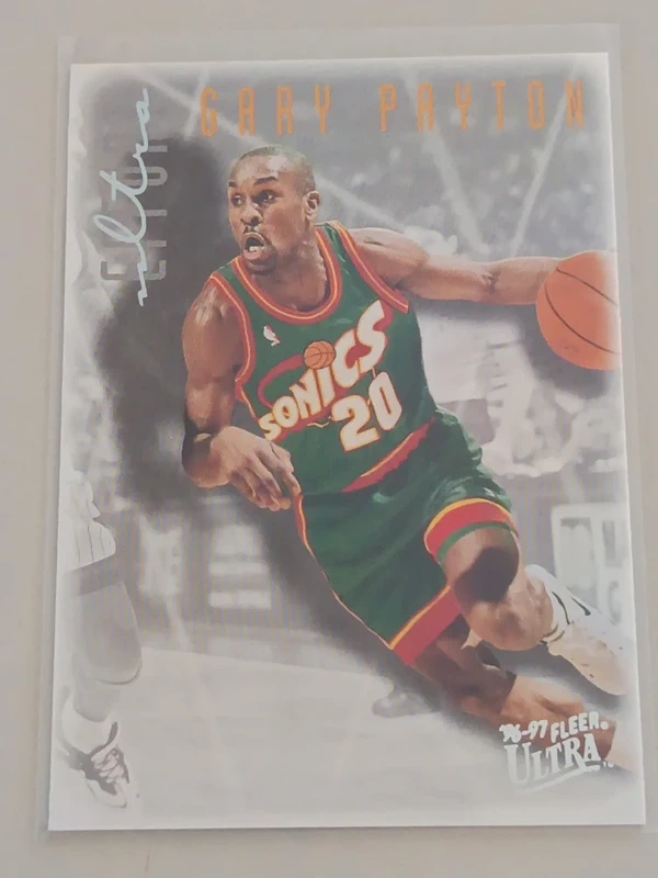 Carte NBA Gary Payton - 1996-97 Fleer Ultra (Seattle SuperSonics) #145