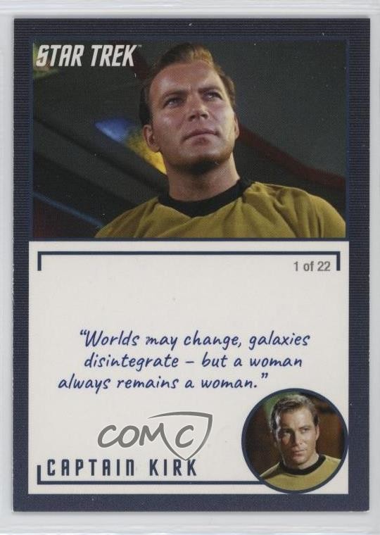 2020 Star Trek: The Original Series Archivi e iscrizioni Captain Kirk wd7