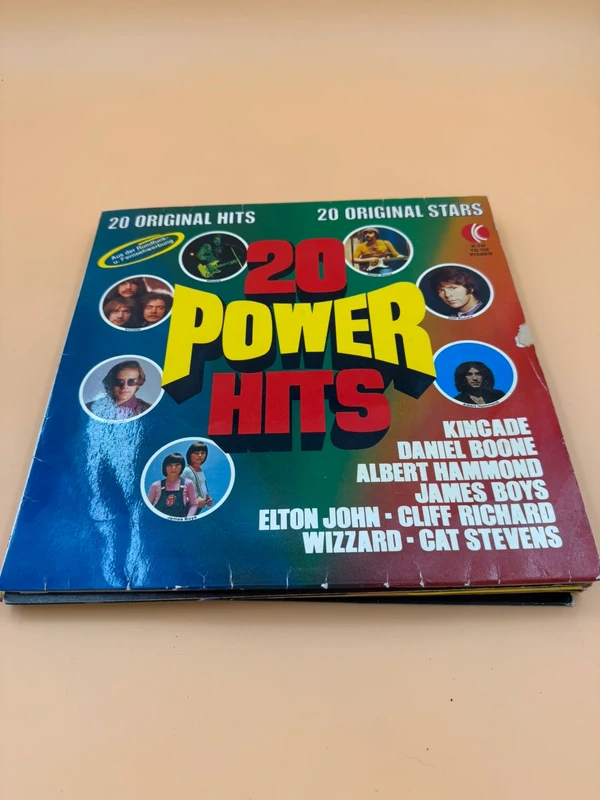20 power hits – vinyl lp – k-tel 1973