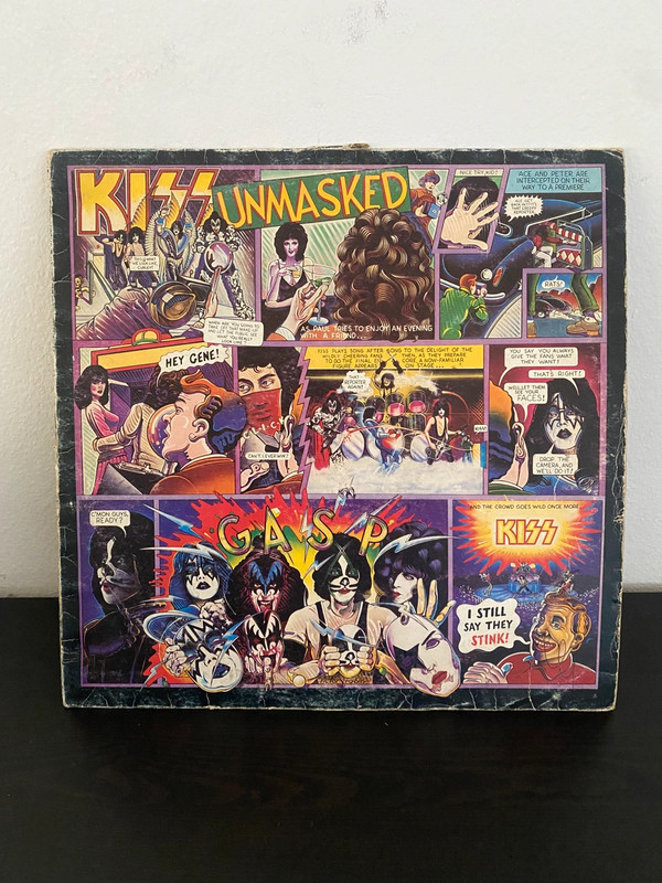 Kiss Unmasked LP 12" 33 giri Stereo Rock/Hard Rock Casablanca Made in Italy