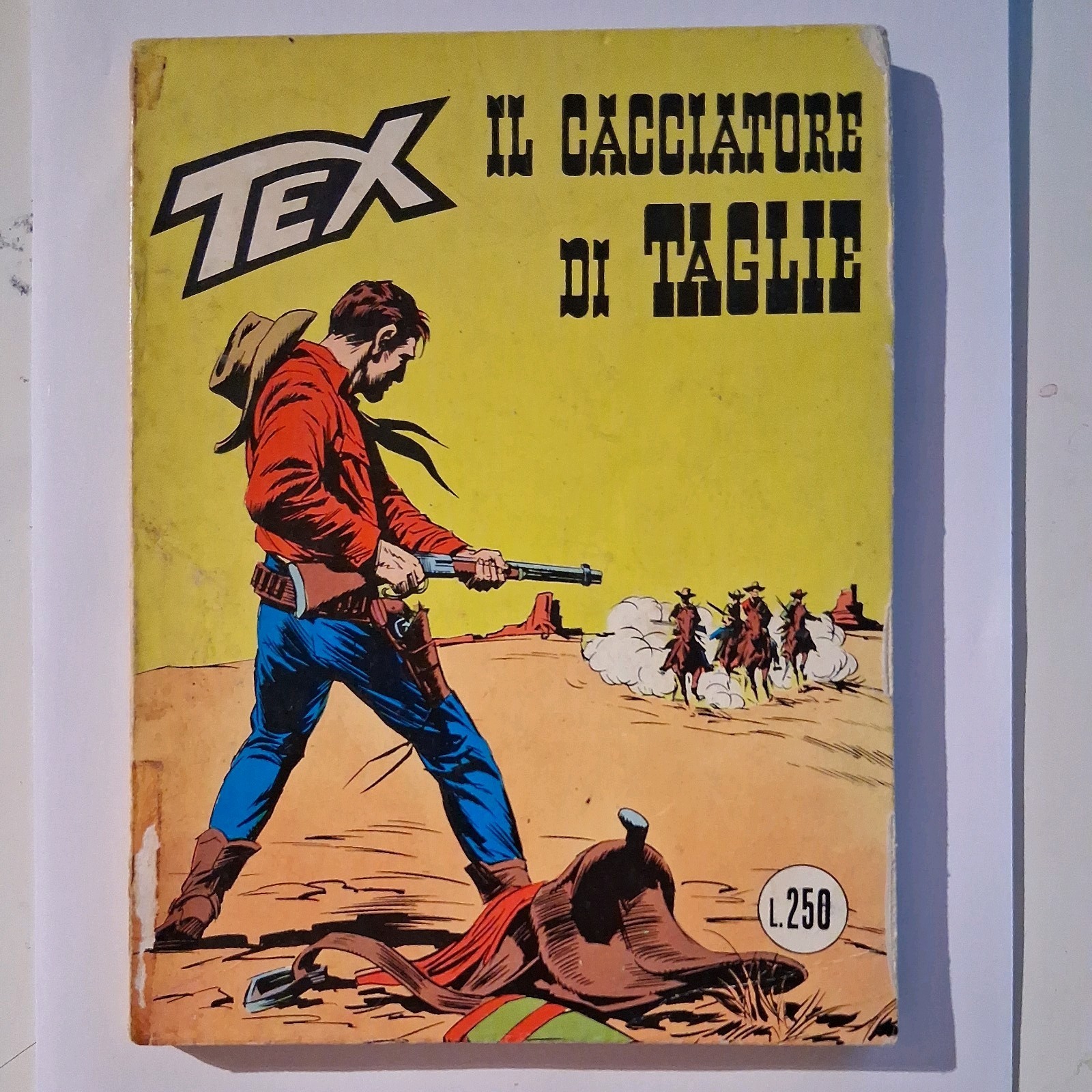 TEX GIGANTE N.130 - ORIGINALE - L.250 - AGOSTO 1971 - EDIZIONE ARALDO - AUT.2926